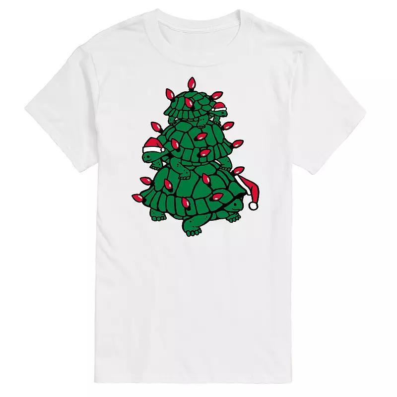 Mens Turtle Tree Stack Graphic Tee Product Image