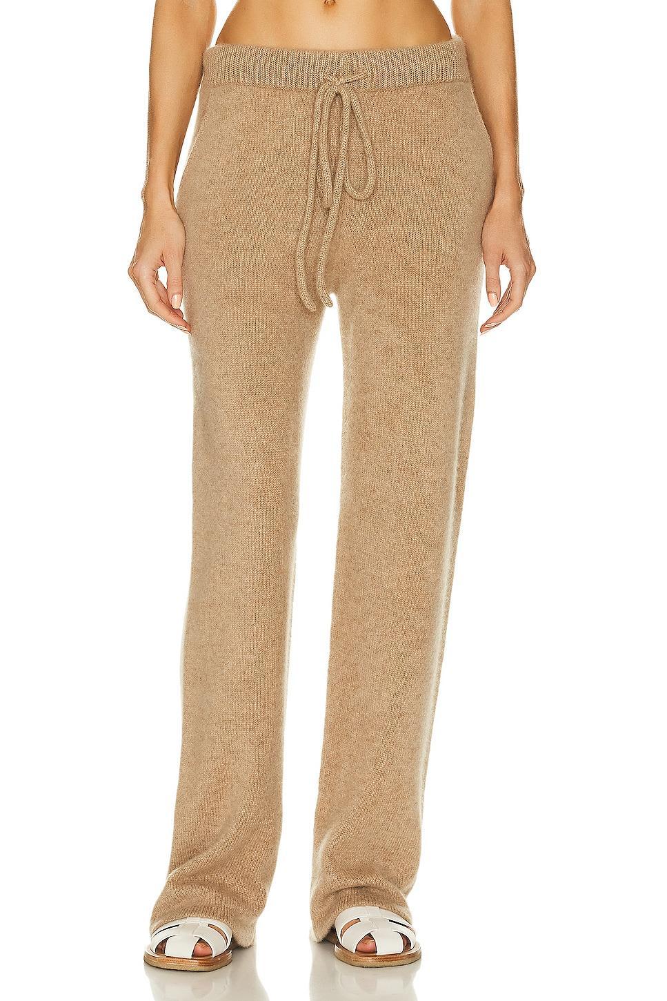 The Elder Statesman Lounge Pant Tan. (also in ). Product Image