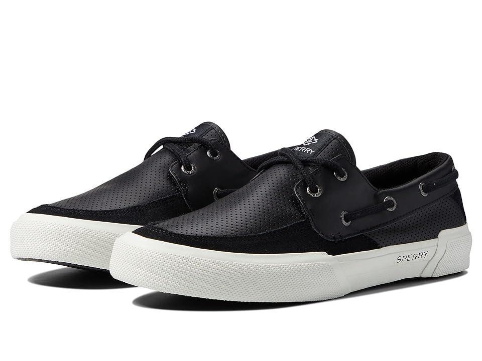 Sperry Soletide 2-Eye Seacycled (Black) Men's Shoes Product Image