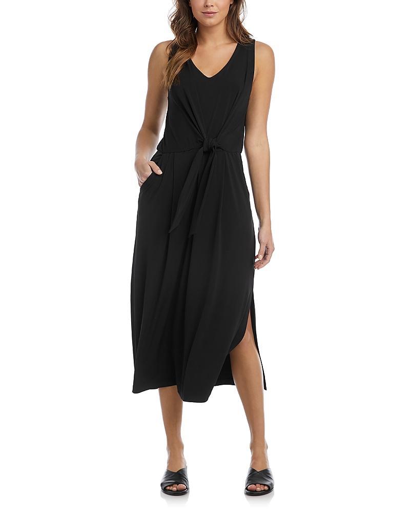 Karen Kane Tie Front Midi Dress Women's Dress Product Image