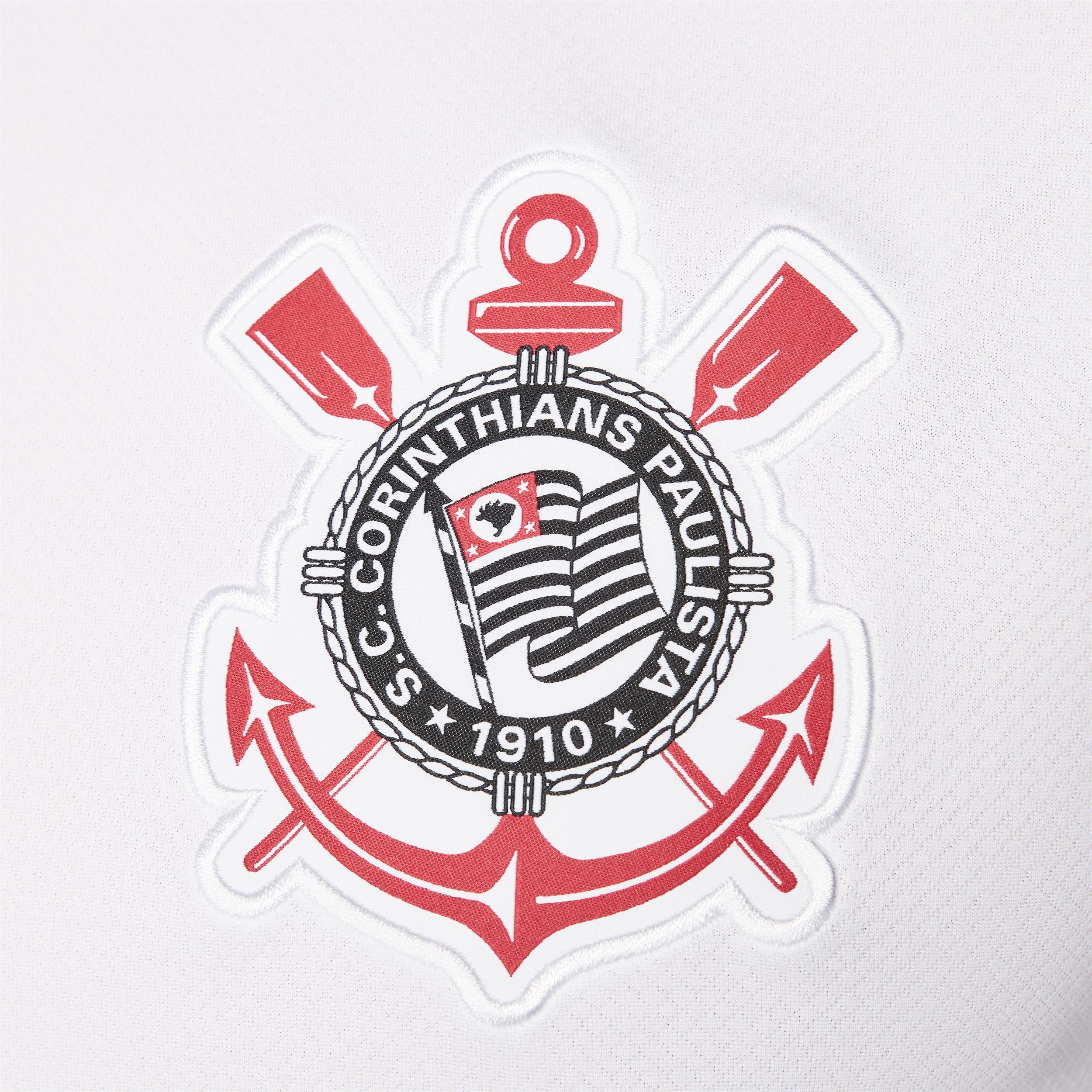 S.C. Corinthians 2024/25 Stadium Home Nike Men's Dri-FIT Soccer Replica Jersey Product Image