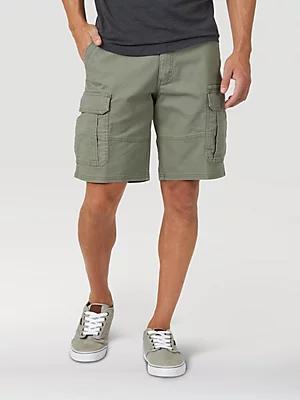 Men's Wrangler Authentics® Stretch Cargo Short | Men's SHORTS | Wrangler® Product Image