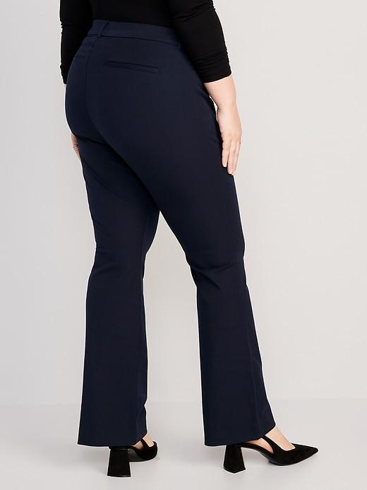 High-Waisted Pixie Flare Pants Product Image