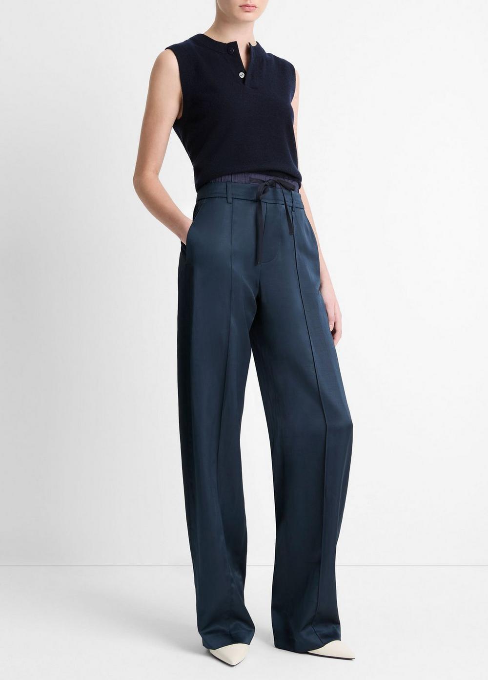 Double-Waistband Drawstring Pant Product Image