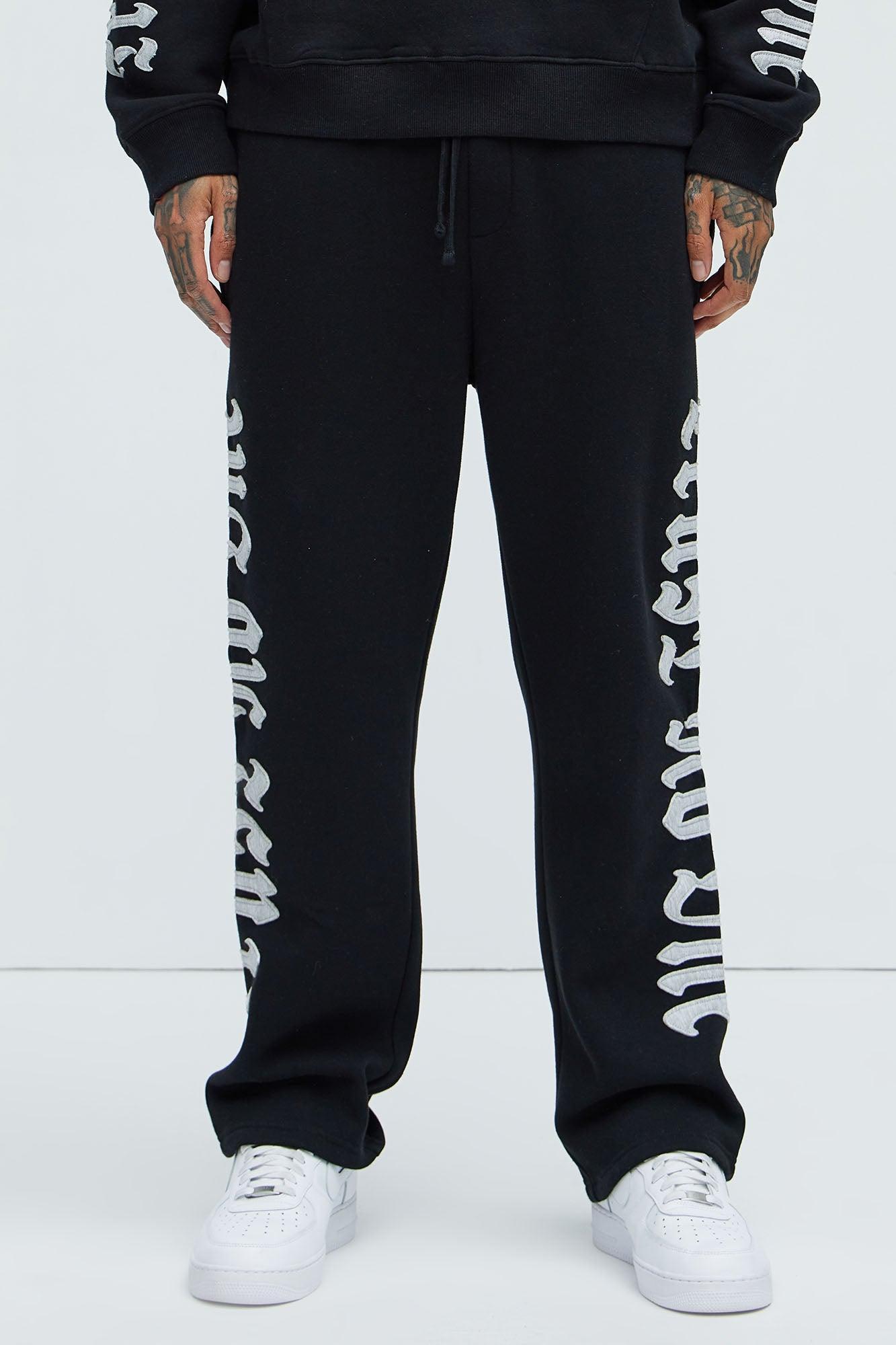 Tyson Trust Issues Straight Sweatpants - Black product image