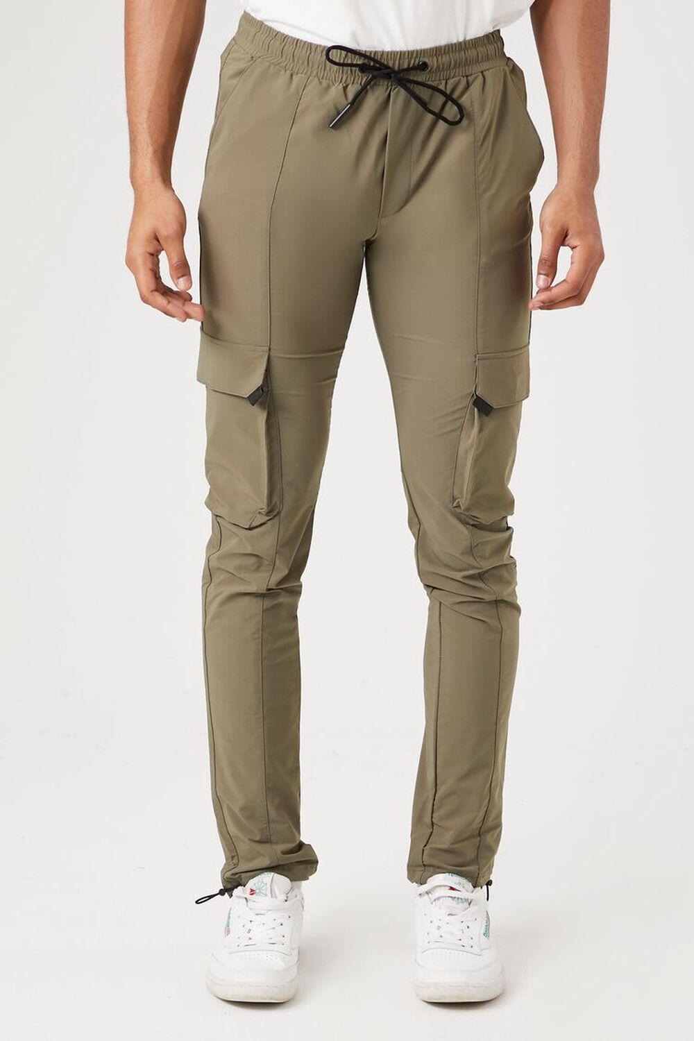 Skinny Drawstring Joggers | Forever 21 Product Image