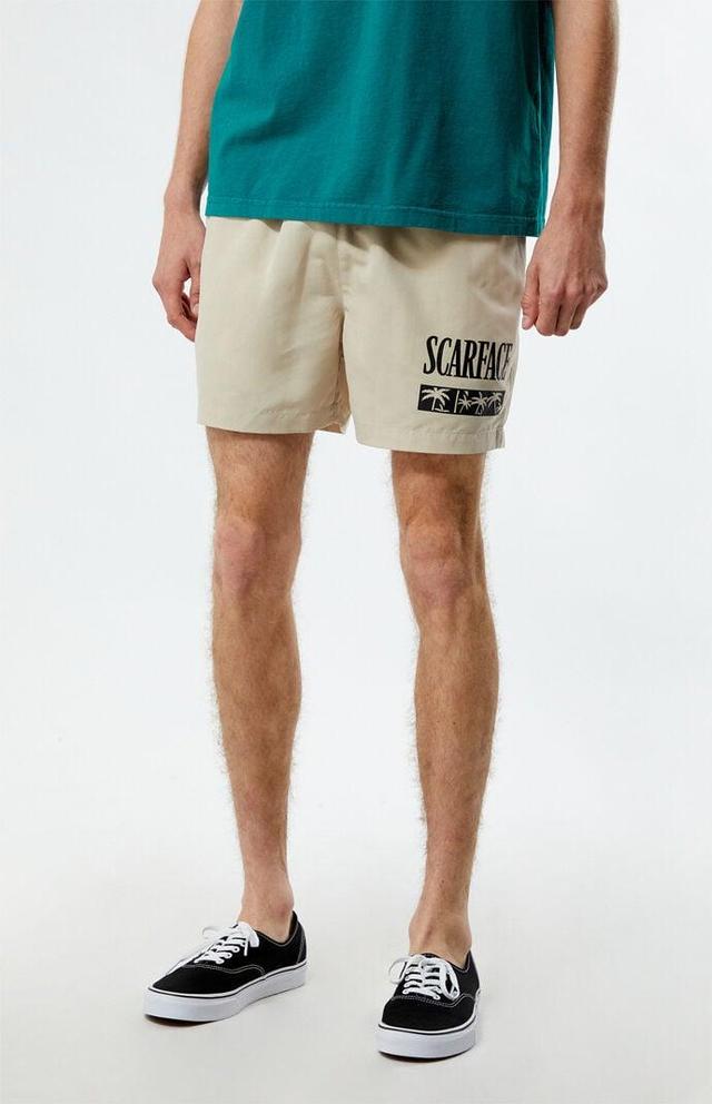 Mens Scarface Swim 4.5 Trunks - Product Image