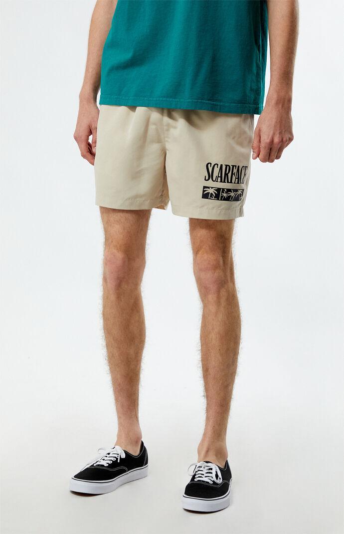 Mens Scarface Swim 4.5 Trunks - Product Image