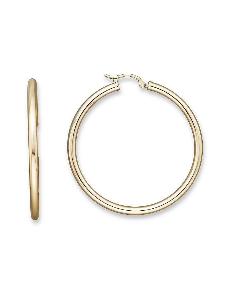 Saks Fifth Avenue Made in Italy Saks Fifth Avenue Women's 14K Gold Hoop Earrings  - female - Size: one-size Product Image