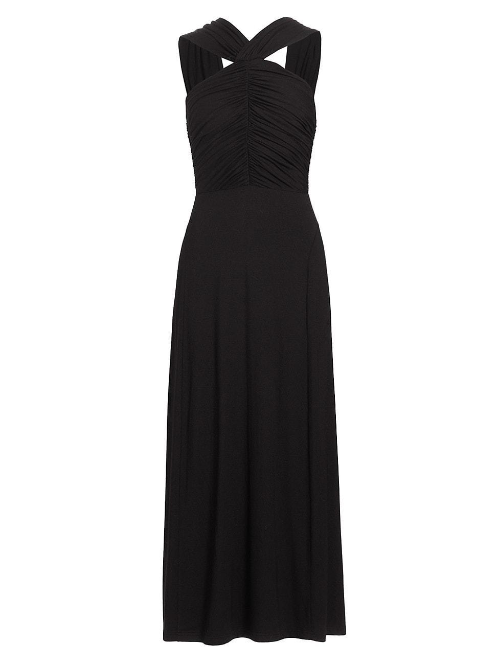 Womens The Vivien Fit & Flare Midi-Dress Product Image