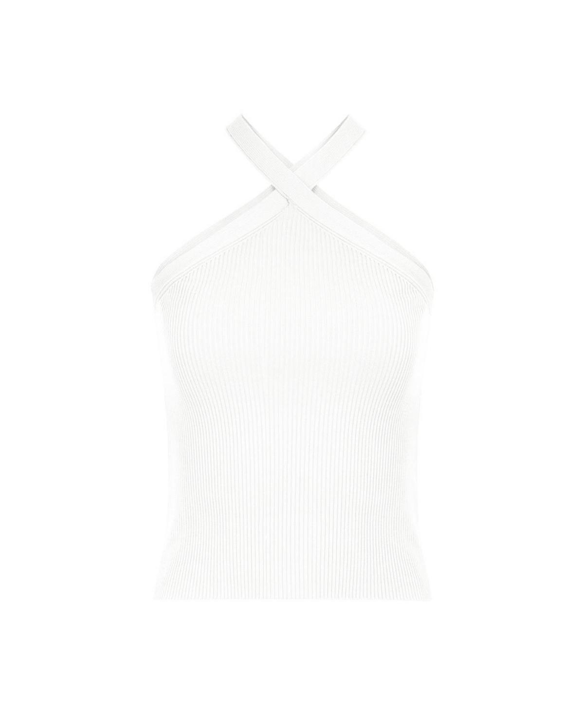 Nocturne Womens Halterneck Knit Top Product Image