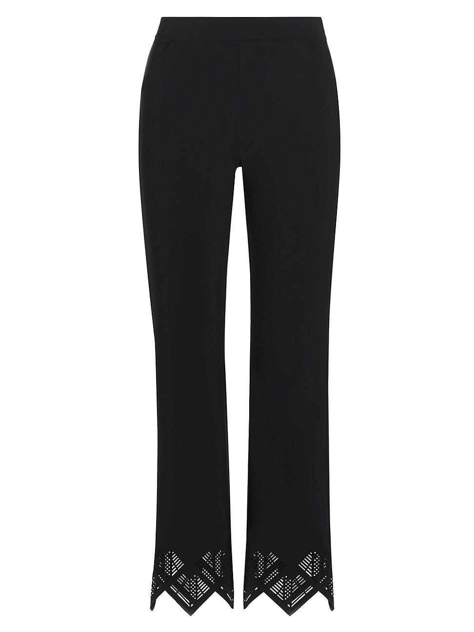 Womens Venusette Stretch Flare Crop Pants Product Image