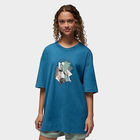 Jordan Womens Oversized Graphic T-Shirt Product Image