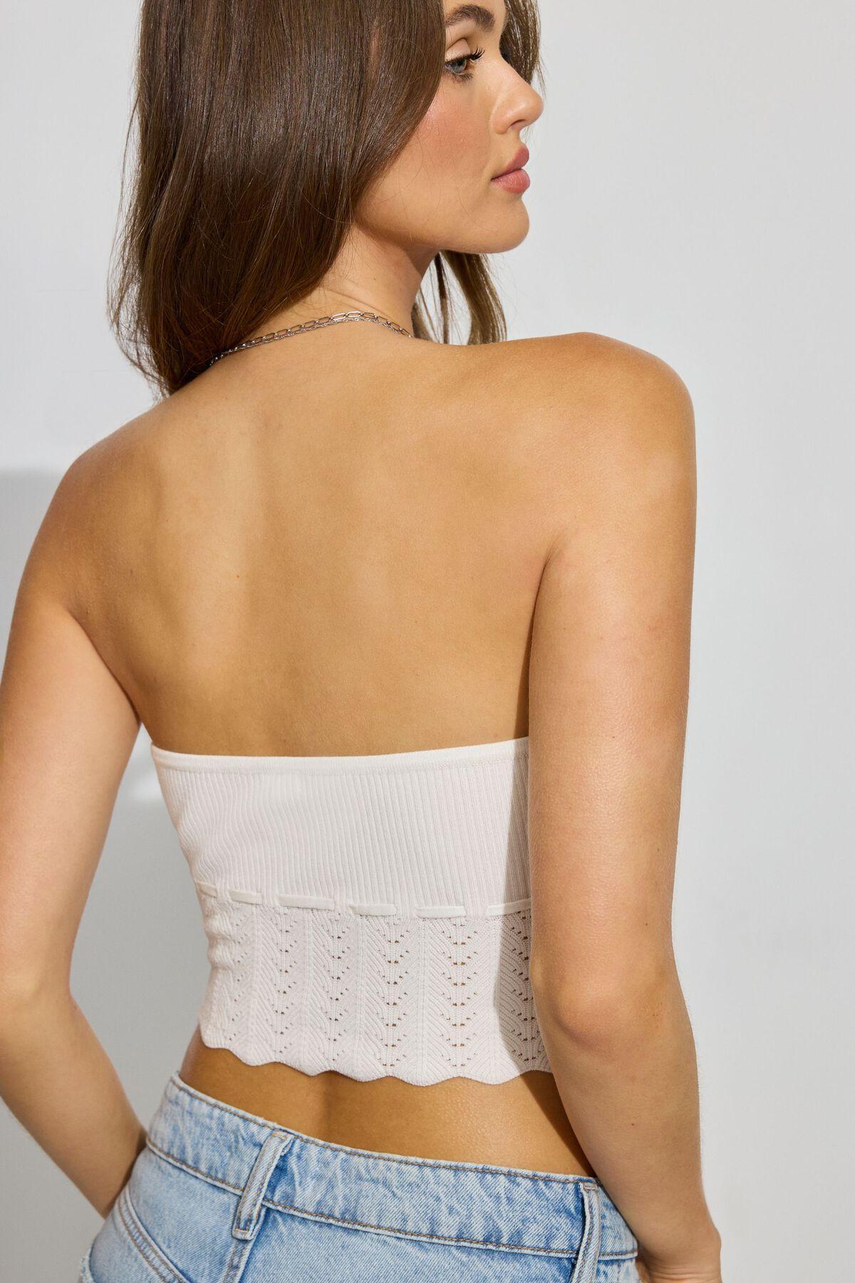 Pointelle Tube Top Product Image