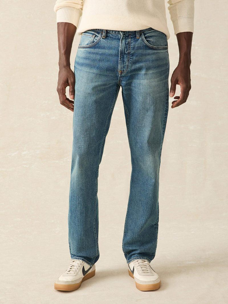 Organic Cotton Slim Straight Denim (32" Inseam) - East Lake Wash product image