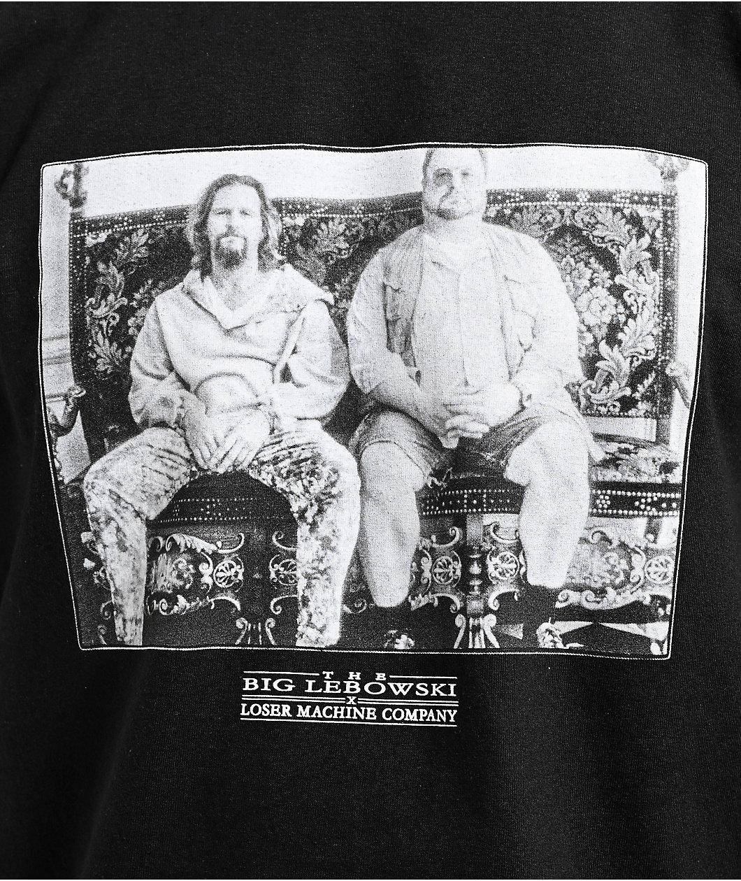 Loser Machine x The Big Lebowski One Of US Black T-Shirt Product Image