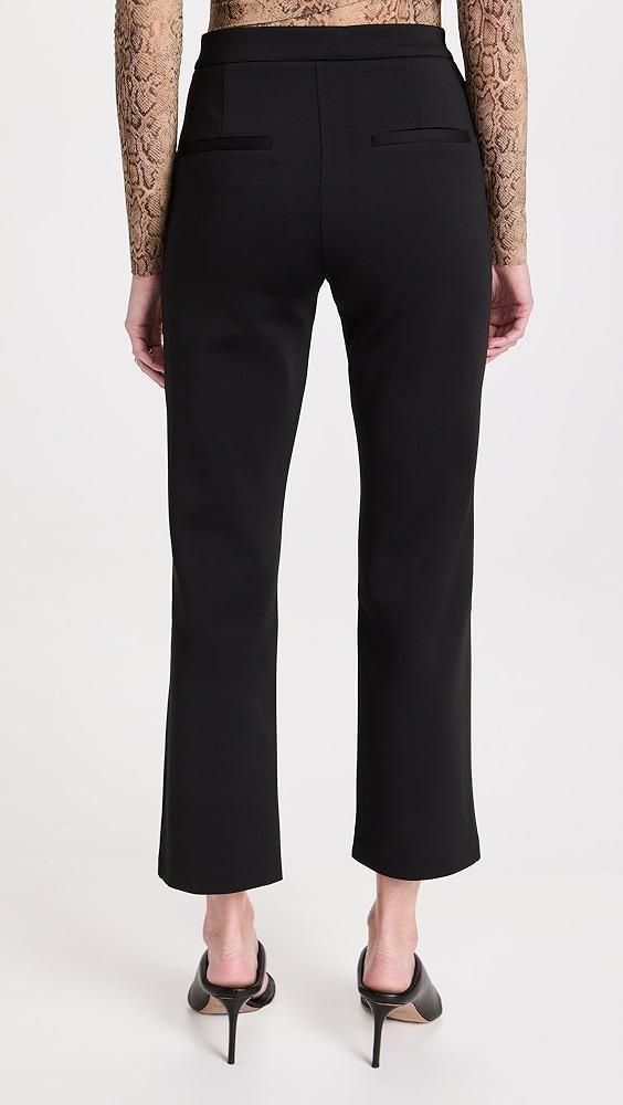 Good American Shiny Scuba Cropped Trousers | Shopbop Product Image