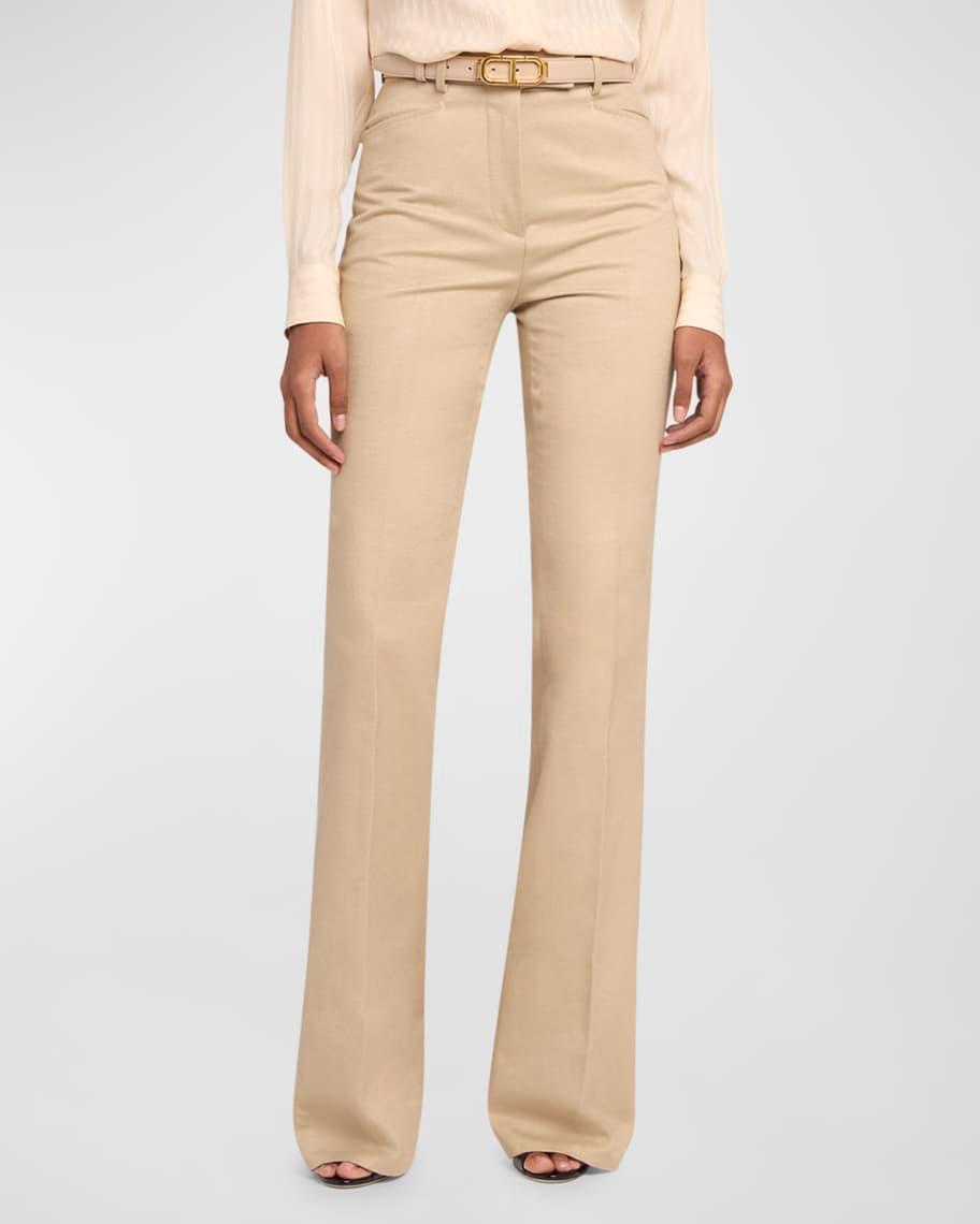 Tailored Wide-Leg Trousers Product Image