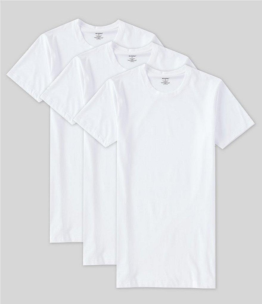 Murano Solid Crewneck Undershirt 3-Pack Product Image