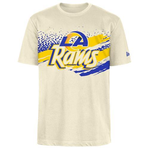 New Era Mens Rams Fitted Short Sleeve T-Shirt - Tan/Multi Product Image