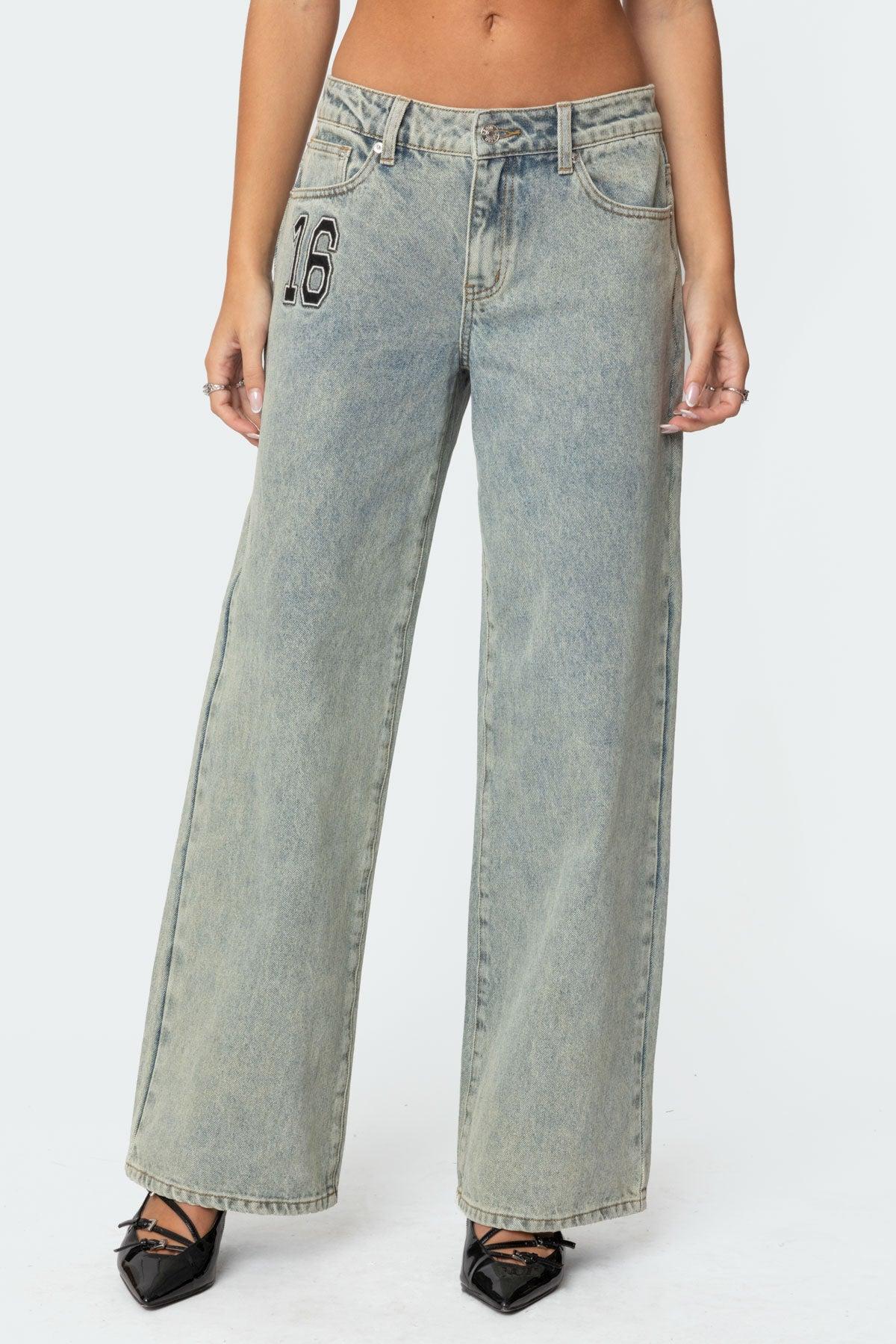 16 Vintage Acid Wash Jeans Product Image