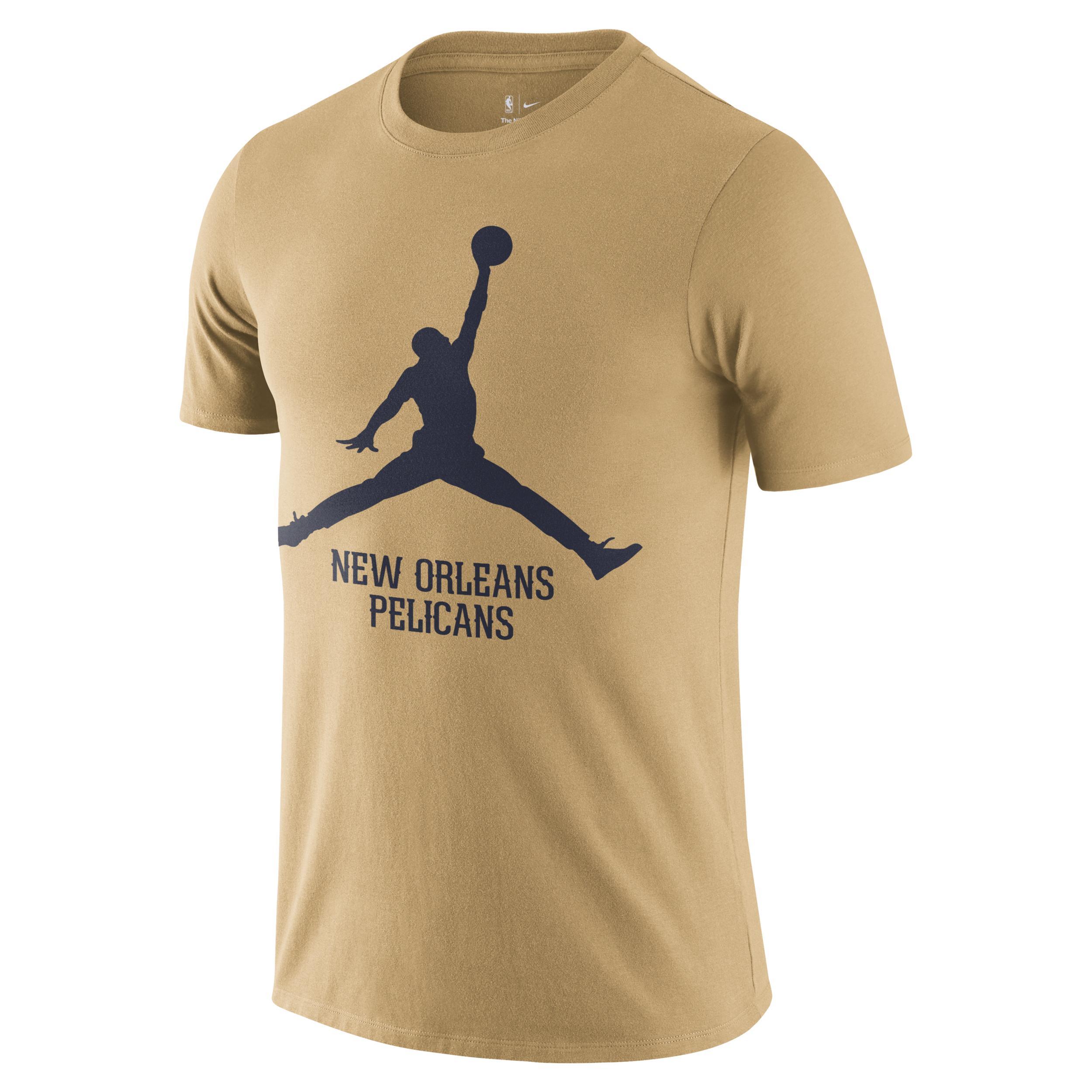 Jordan Mens New Orleans Pelicans Essential Jumpman T-Shirt Product Image