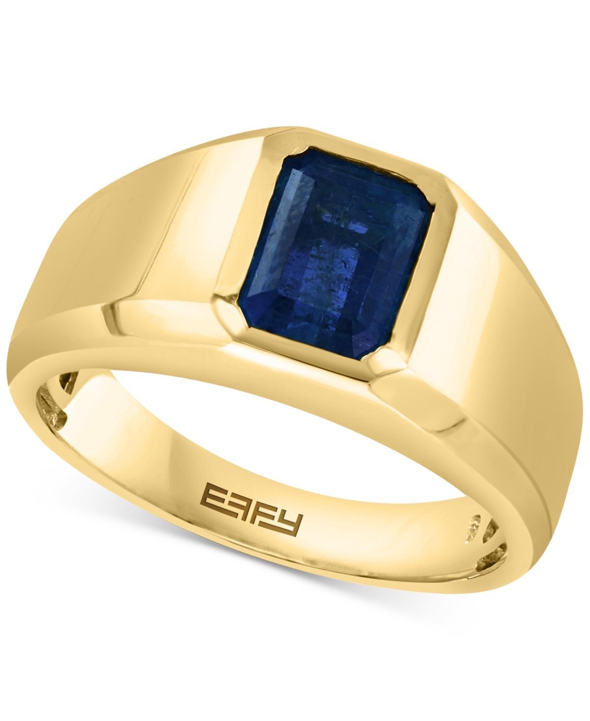 Effy Mens Sapphire Ring (2-3/8 ct. t.w.) in 14k Gold Product Image