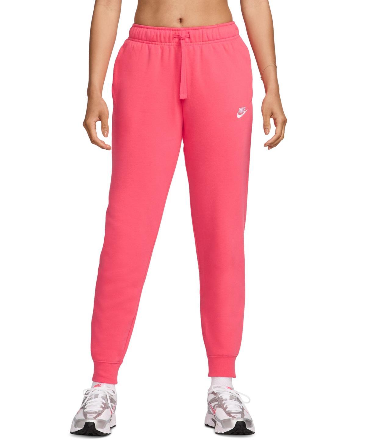 Womens Nike Sportswear Club Fleece Midrise Joggers Product Image