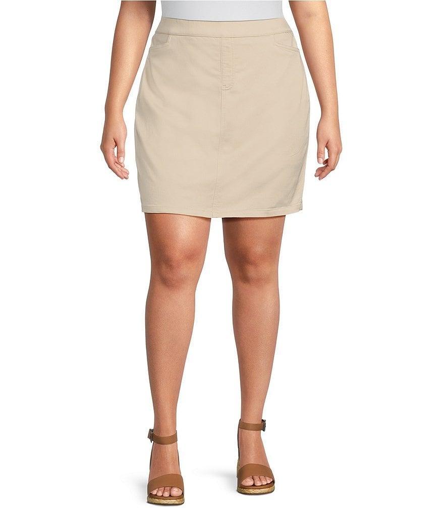 Intro Plus Size Daisy Pull-On Skort Product Image