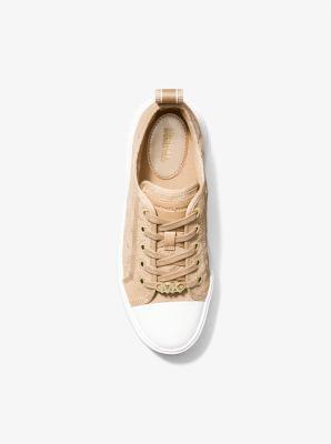 Evy Empire Logo Embossed Suede Sneaker Product Image