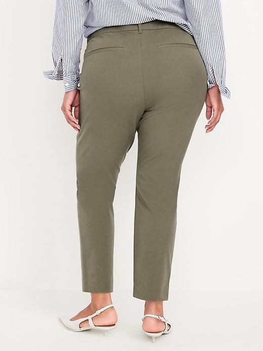 High-Waisted Pixie Skinny Ankle Pants Product Image