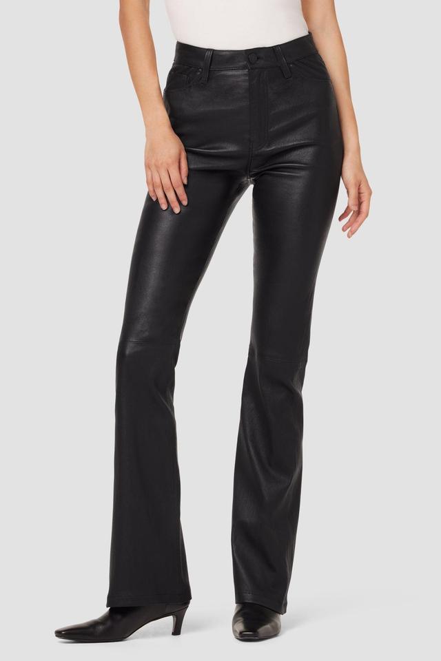 Faye Ultra High-Rise Bootcut Leather Pant Female Product Image