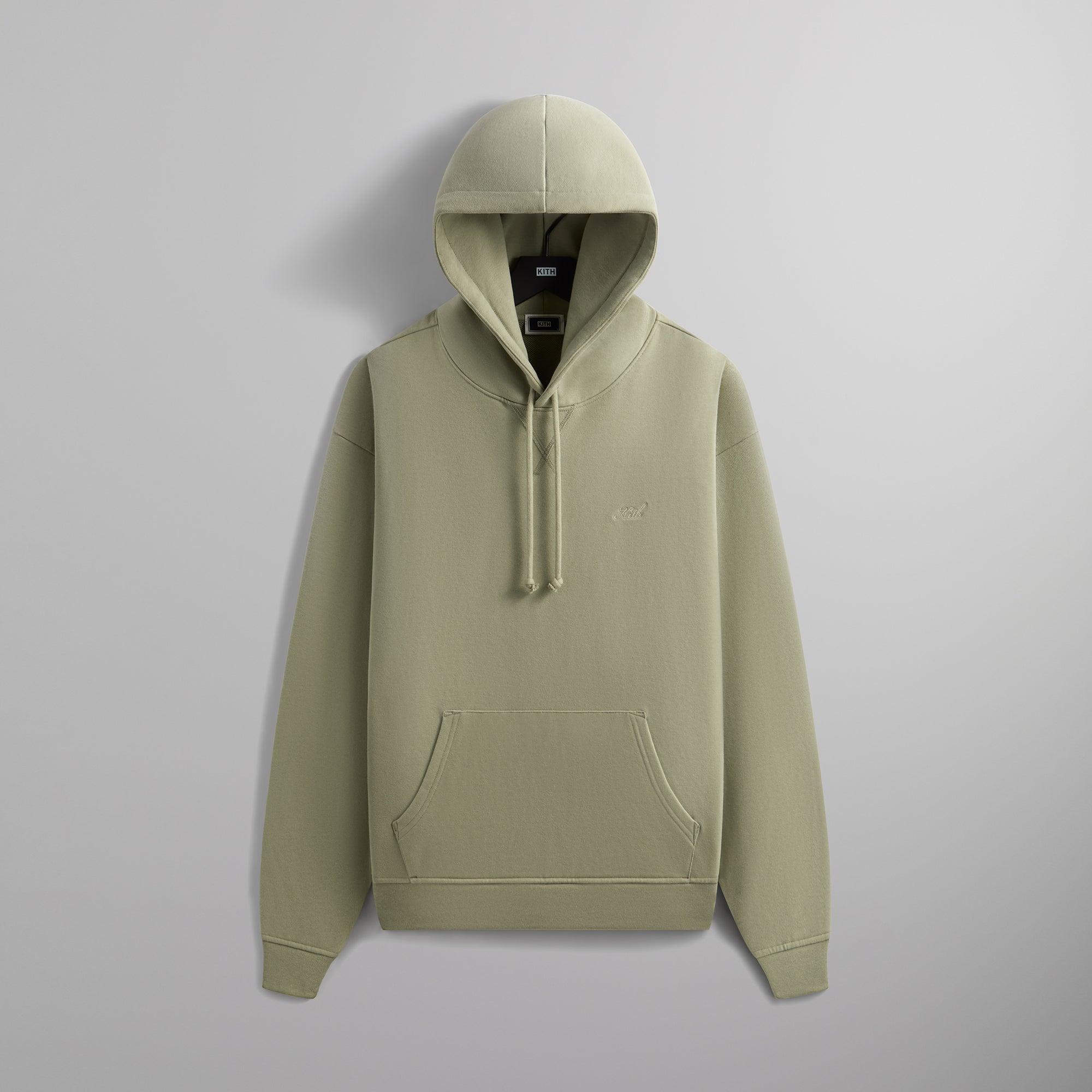 Kith Sueded French Terry Nelson Hoodie - Meadow Male Product Image