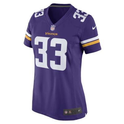 Women's Nike Aaron Jones Purple Minnesota Vikings Game Player Jersey, Size: Medium Product Image