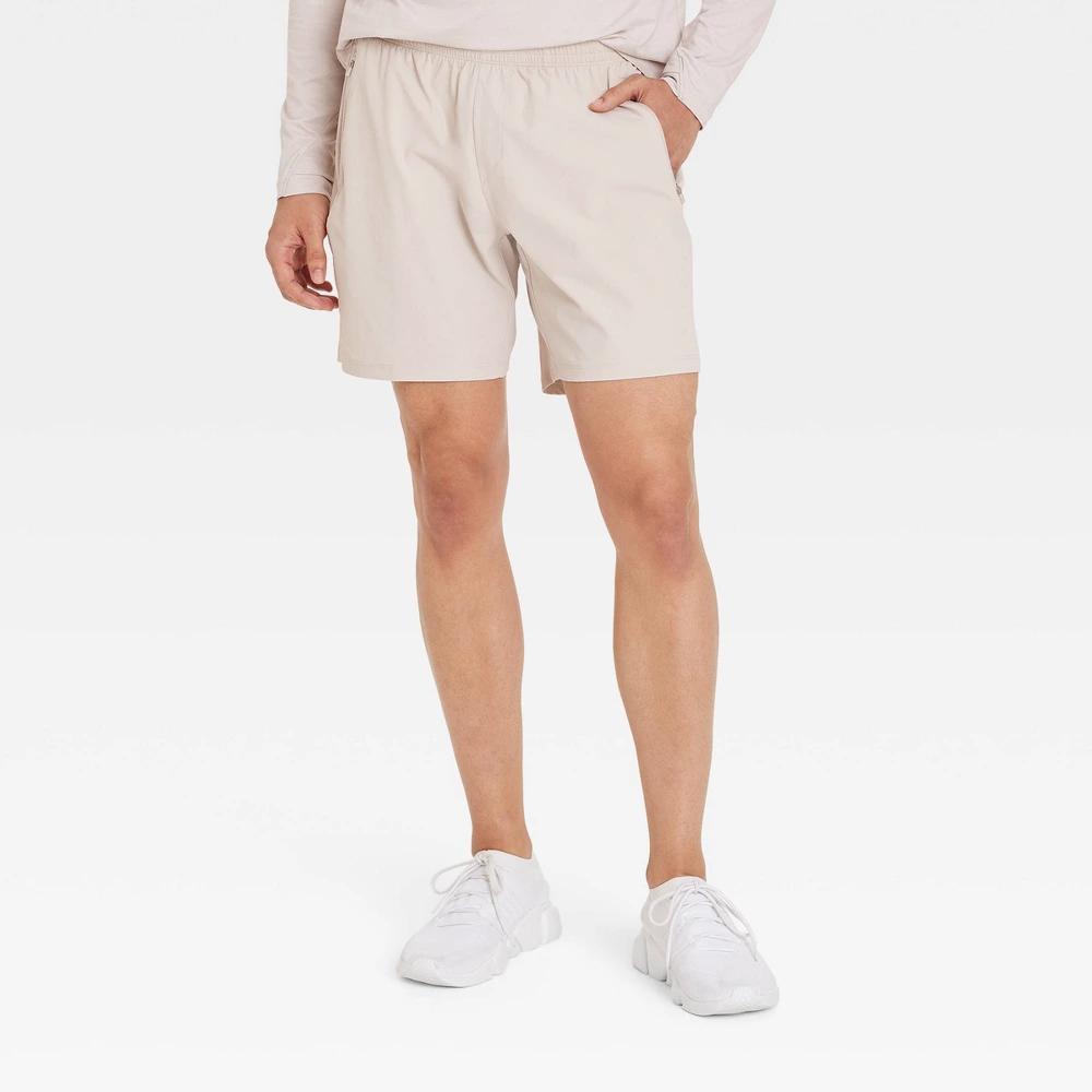 Mens Stretch Woven Shorts 7 - All In Motion XL Product Image