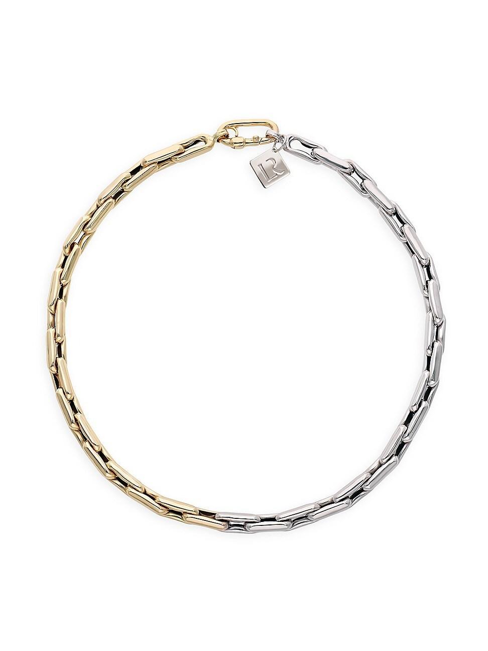 Womens Lauren Two-Tone 14K Gold Chain Necklace Product Image