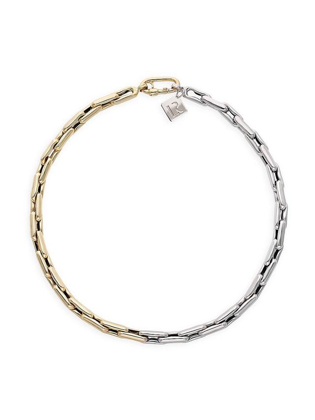 Womens Lauren Two-Tone 14K Gold Chain Necklace Product Image