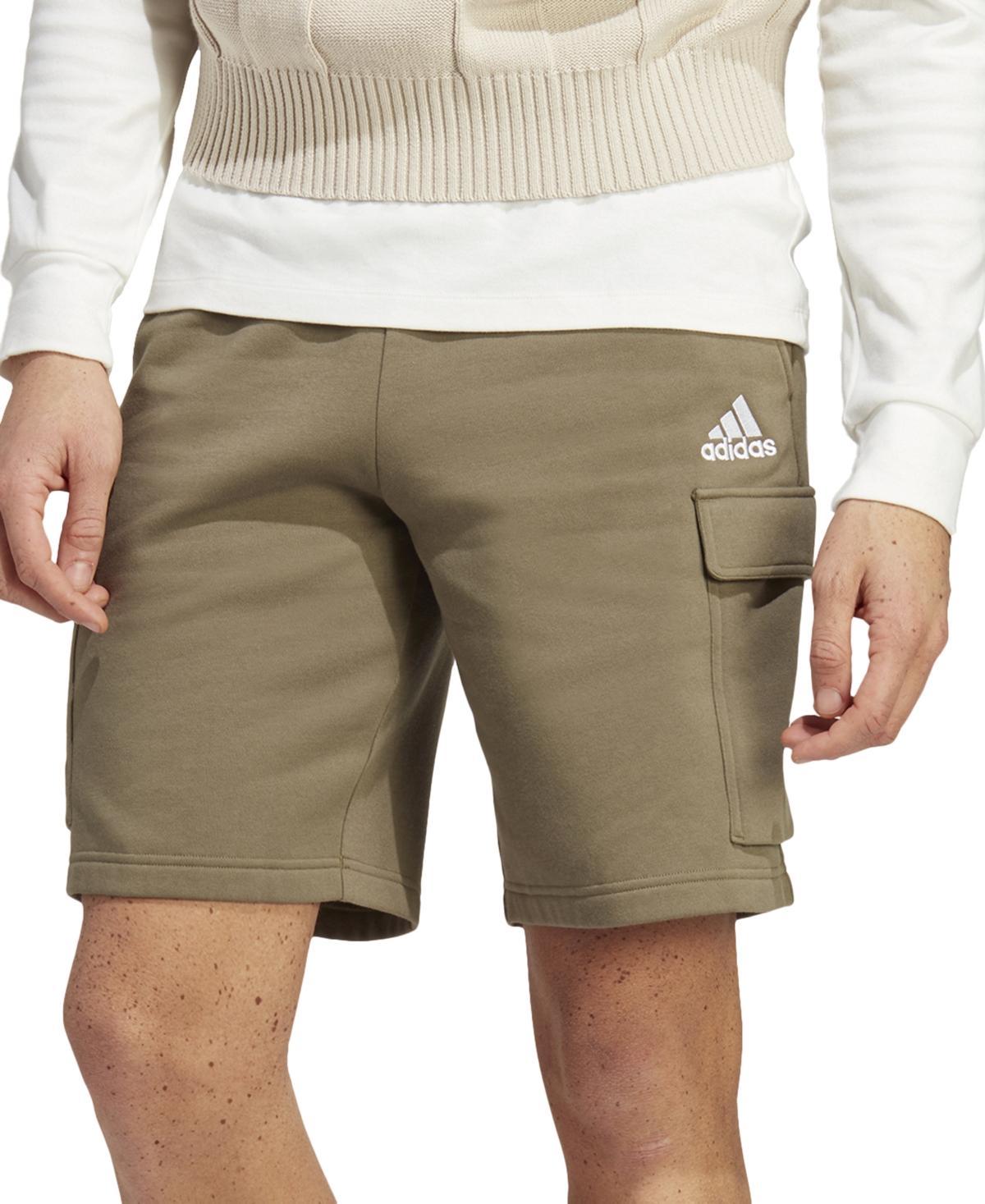 adidas Mens Essentials Fleece Cargo Shorts Product Image