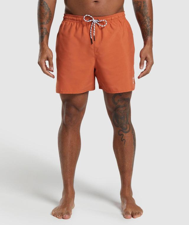 Gymshark 5" Swim Short - Muted Orange Male Product Image