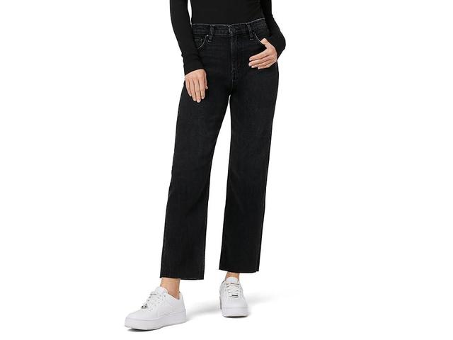 Hudson Jeans Remi High-Rise Straight Ankle in Fade Fade To Black) Women's Jeans Product Image