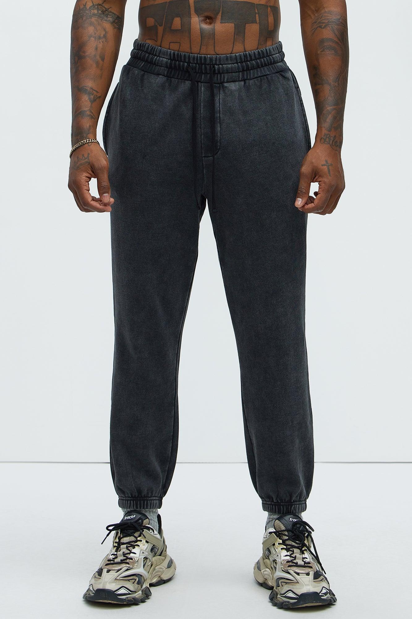 Tyson Heavy Wash Jogger - Black Wash Product Image