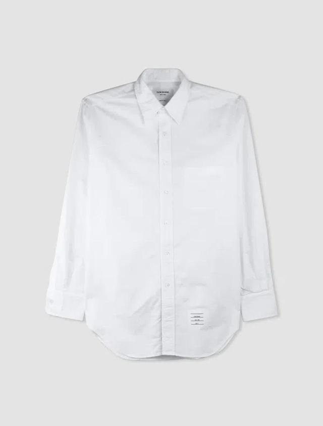 White Pocket Shirt In Bianco Product Image