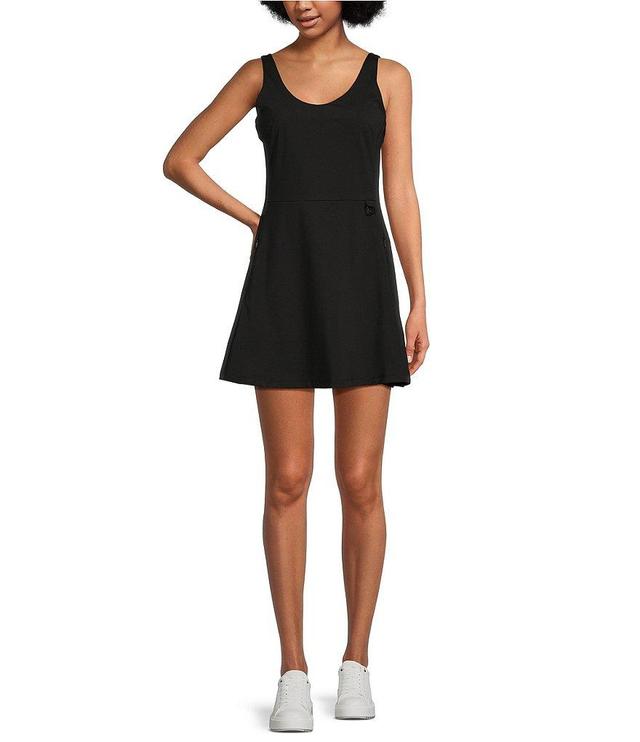 TILLEY Knit Scoop Neck Sleeveless Tank Skort Dress Product Image