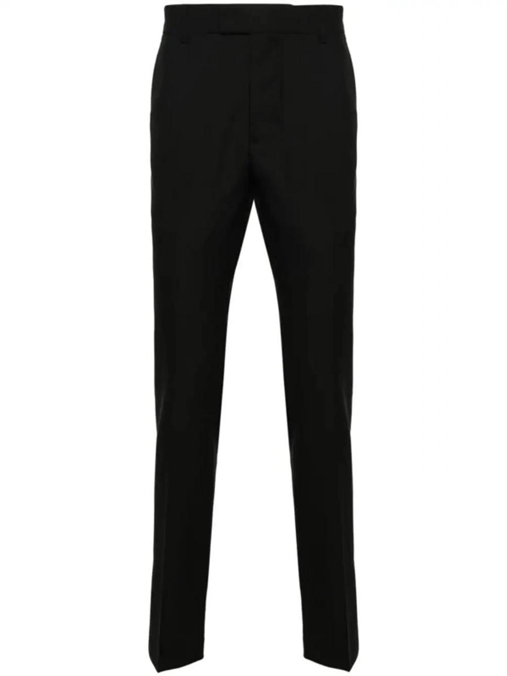 Ami Paris Cigarette Trousers Clothing In Black Product Image