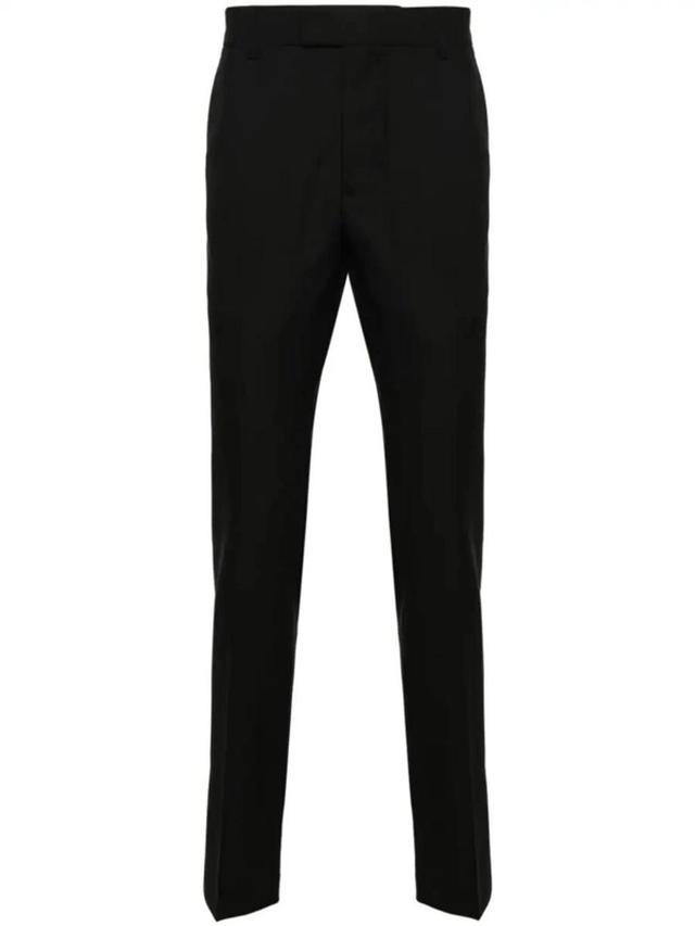 Ami Paris Cigarette Trousers Clothing In Black Product Image