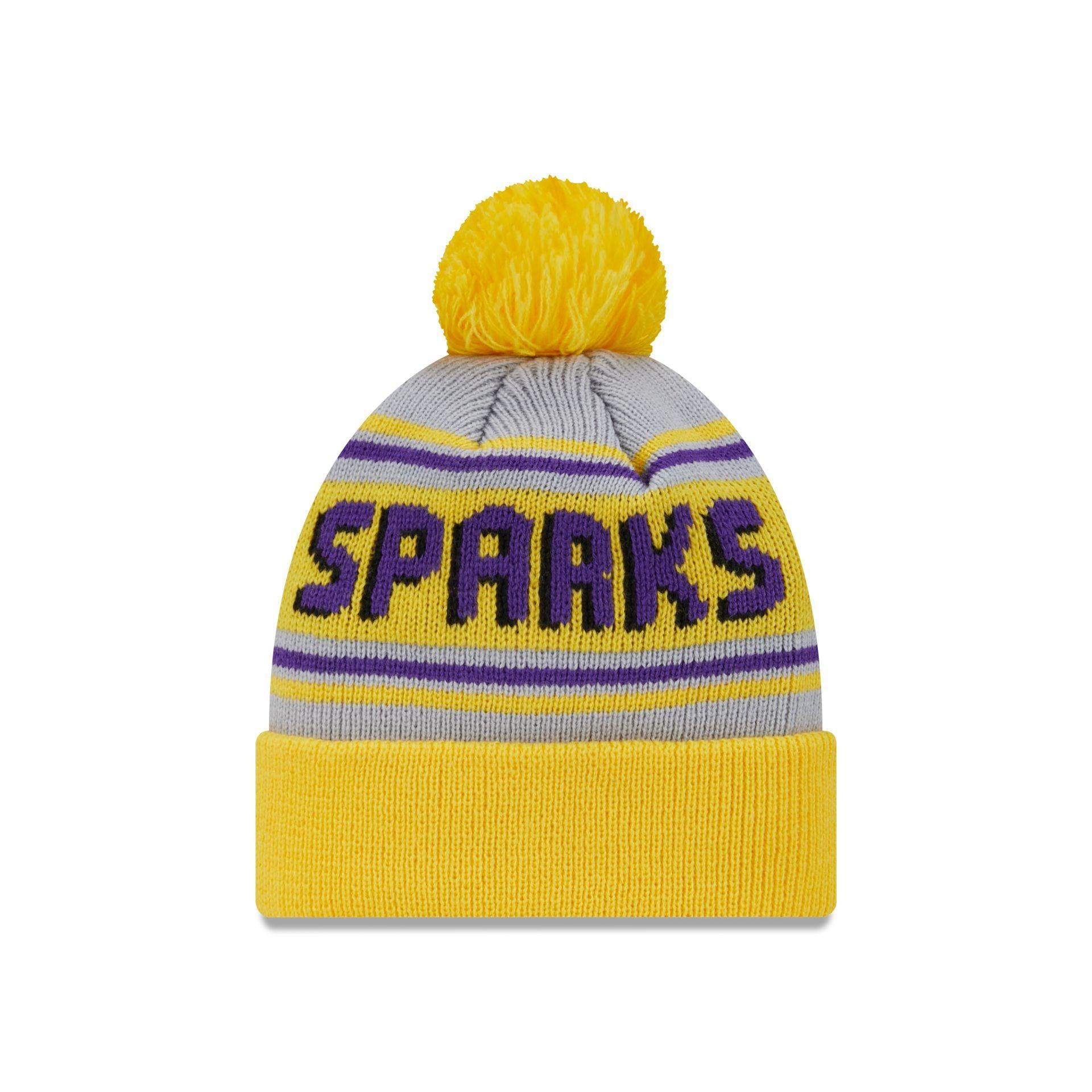 Los Angeles Sparks 2024 Team Pom Knit Hat Male Product Image