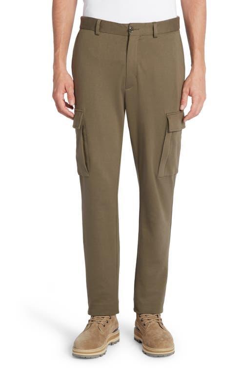 Mens Cotton-Blend Cargo Trousers Product Image