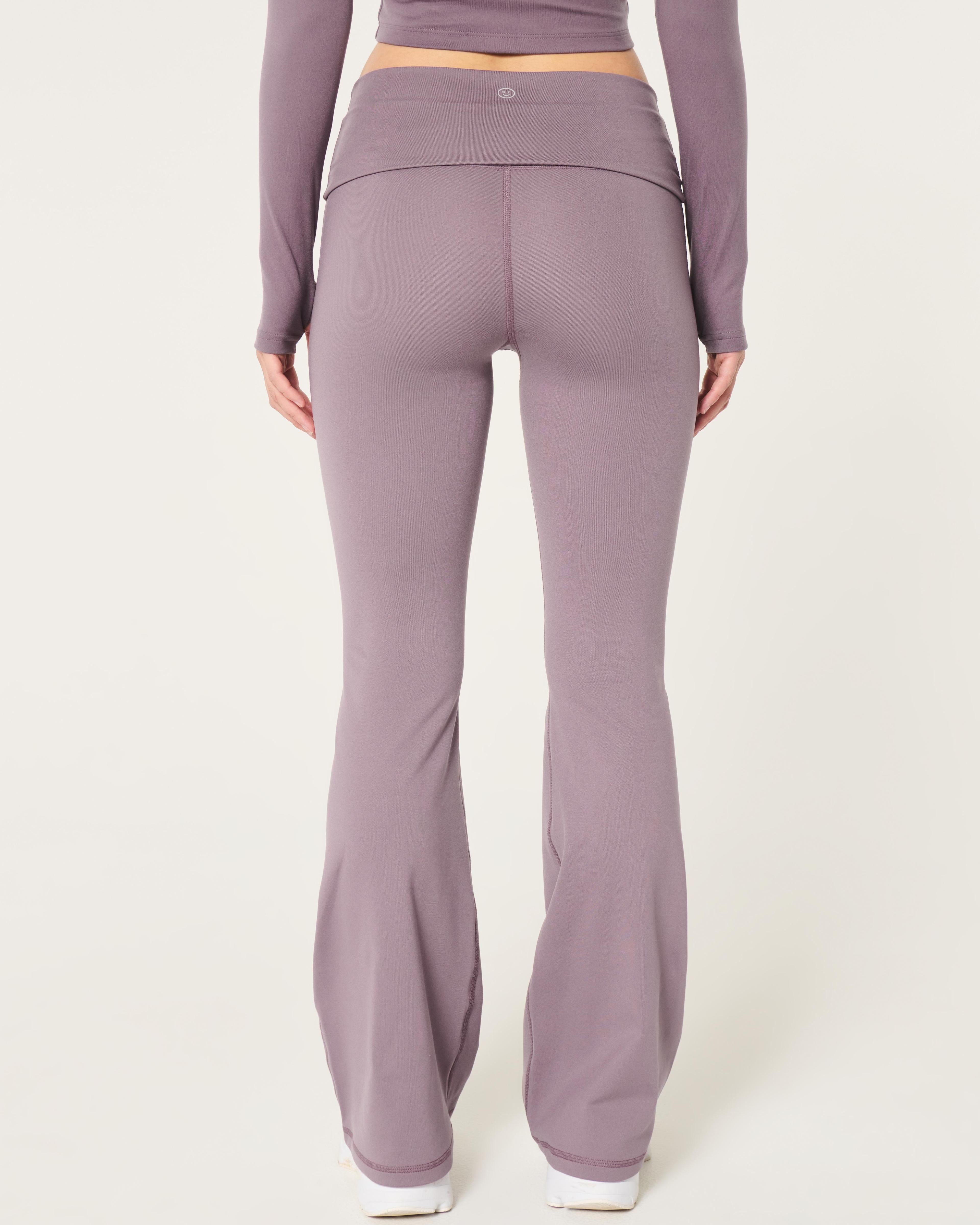 Gilly Hicks Active Recharge Foldover Waist Flare Pants Product Image