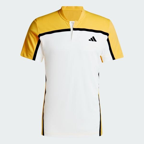 Tennis HEAT.RDY Pro FreeLift Henley Polo Shirt Product Image