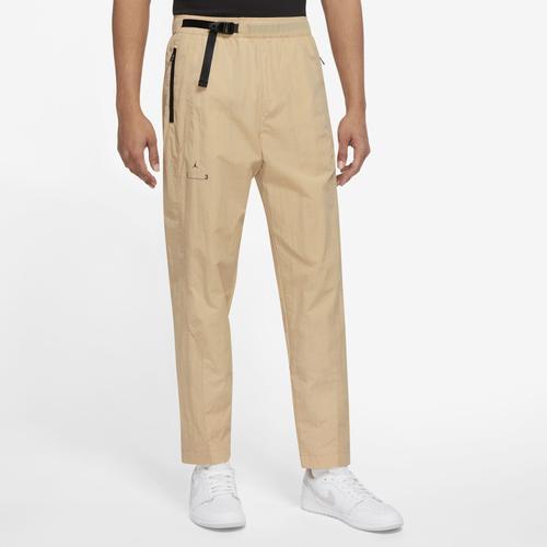 Jordan Mens Jordan 23E Woven Pants - Mens Black/Sesame Product Image